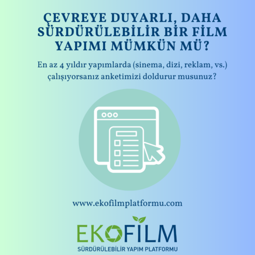 EkoFilm Platformu Anket Duyurusu