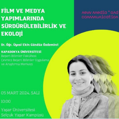 EkoFilm Platformu_Surdurulebilir Film Yapımı Seminer